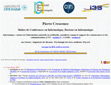 Tablet Screenshot of crescenzo.nom.fr